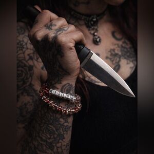 Blood Drip Glass Bracelet – Deadly Desire Collection